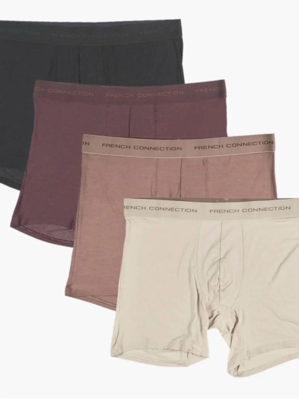 French Connection 4-Pack Men's Boxers - Nude Palette Size Small NWT